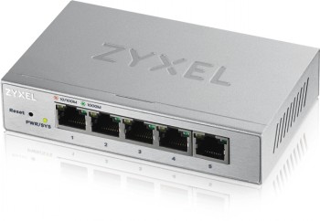 ZYXEL GS1200-5, 5 PORT GIGABIT  WEBMANAGED DESKTOP SWITCH