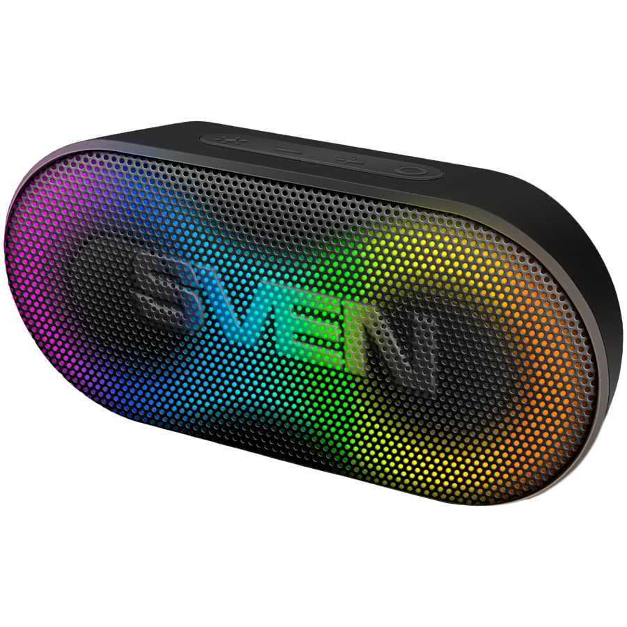 Portable speaker SVEN PS-99, black, power output 10 W (RMS), TWS, Bluetooth, lithium battery