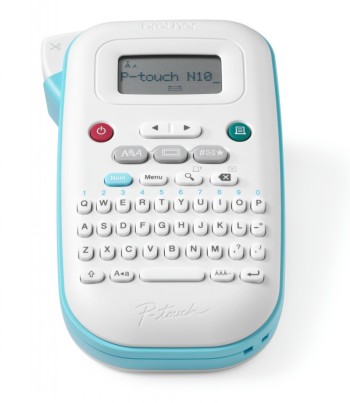 BROTHER PT-N10 LABEL THERMO PRINTER DESKTOP (WHITE-BLUE), 9MM/SEC