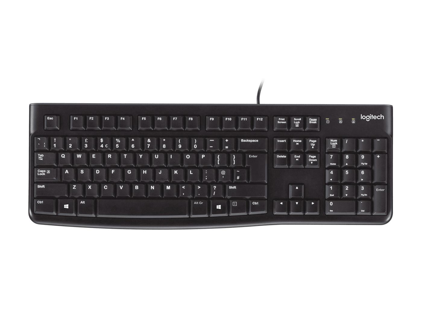 KEYBOARD K120 USB US/920-002509 LOGITECH