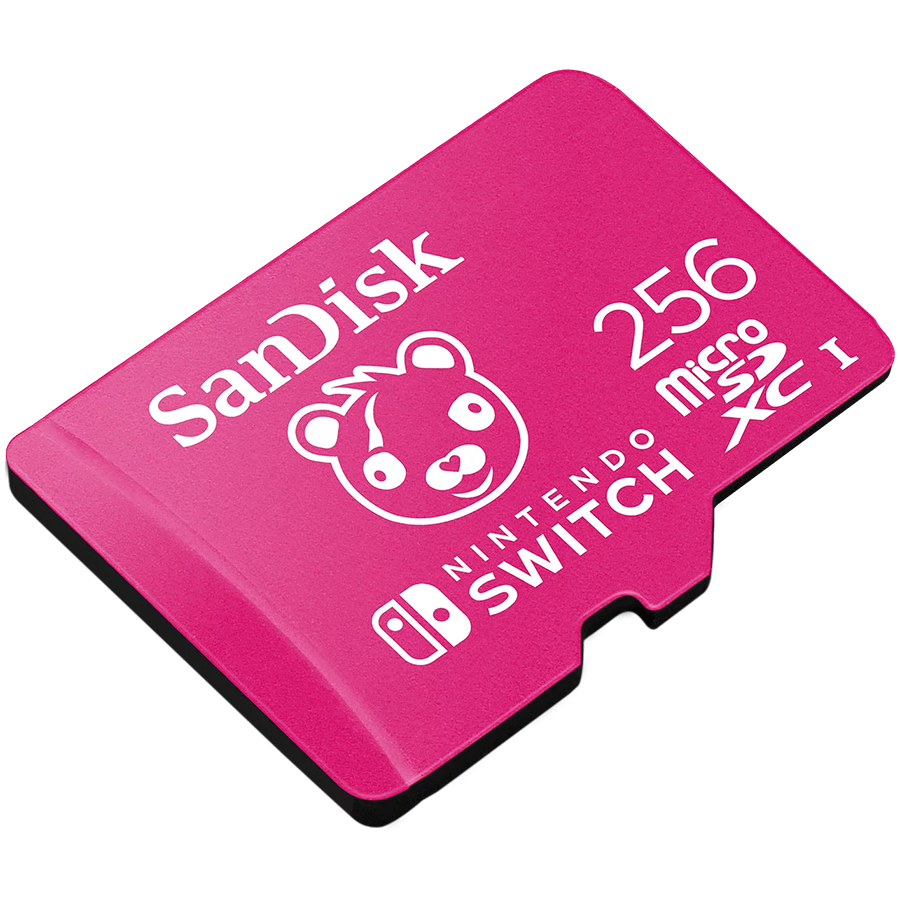 SANDISK Nintendo MicroSD UHS I Card - Fortnite Edition, Cuddle Team, 256GB