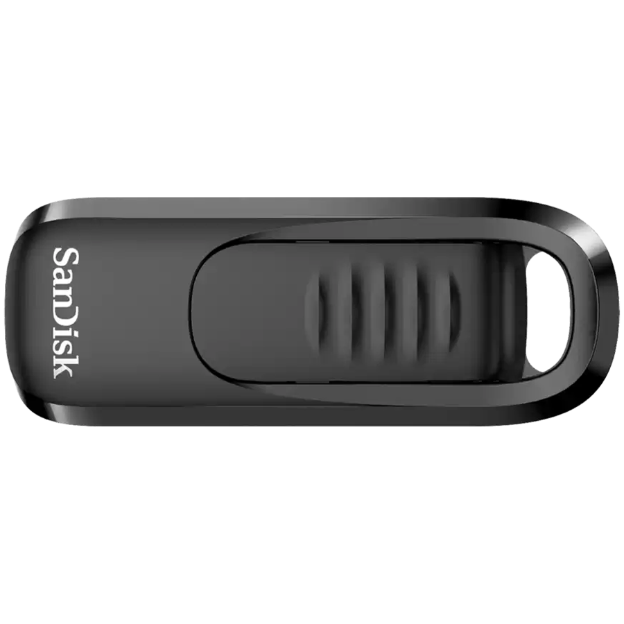 SANDISK Ultra Slider USB Type-C Flash Drive, 256GB USB 3.2 Gen 1 Performance with a Retractable Connector