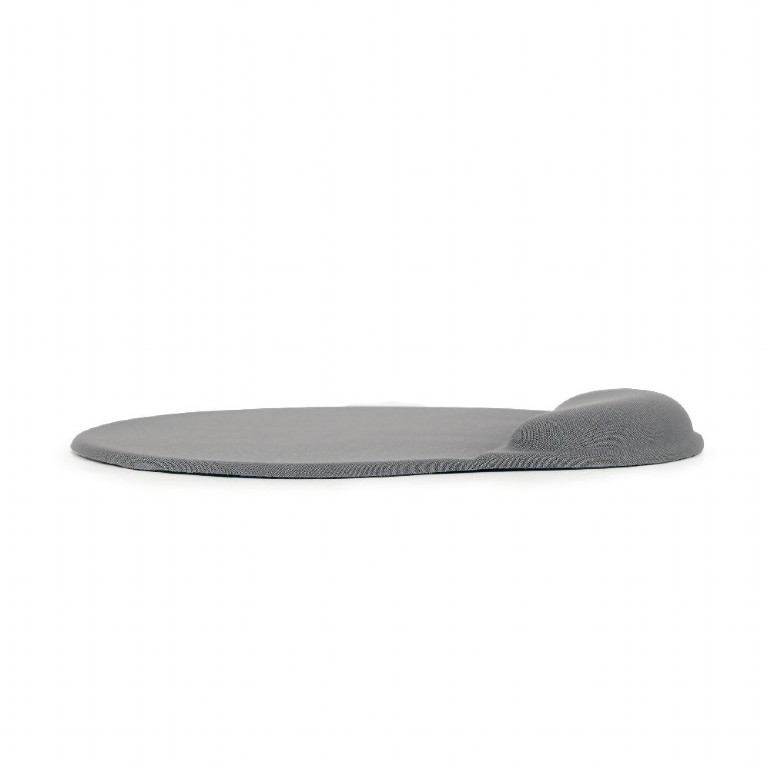 Gembird - MP-GEL-GR Gel mouse pad with wrist support, grey Comfortable - Gel mouse pad - Grey