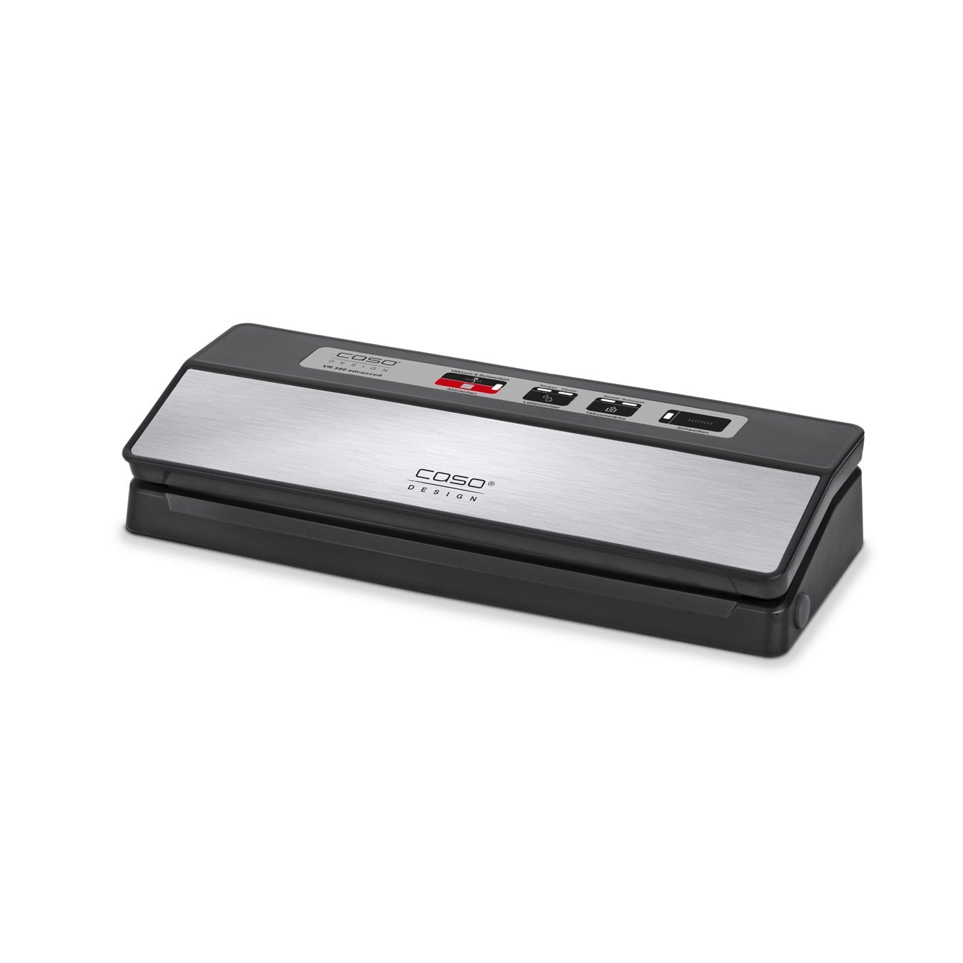 Caso - Bar Vacuum sealer - VR 390 advanced - Power 110 W - Temperature control - Black/Stainless steel