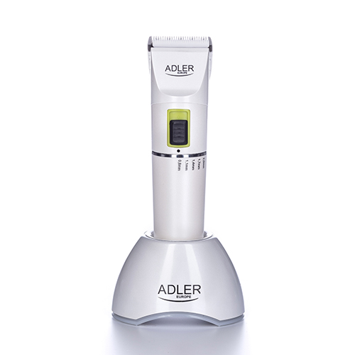 Adler - Hair clipper - AD 2827 - Cordless or corded - Number of length steps 4 - White