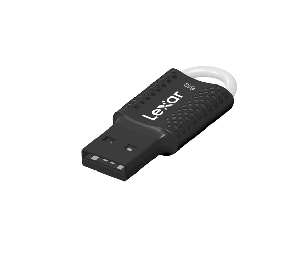 Lexar - USB Flash Drive - JumpDrive V40 - 64 GB - USB 2.0 - Black