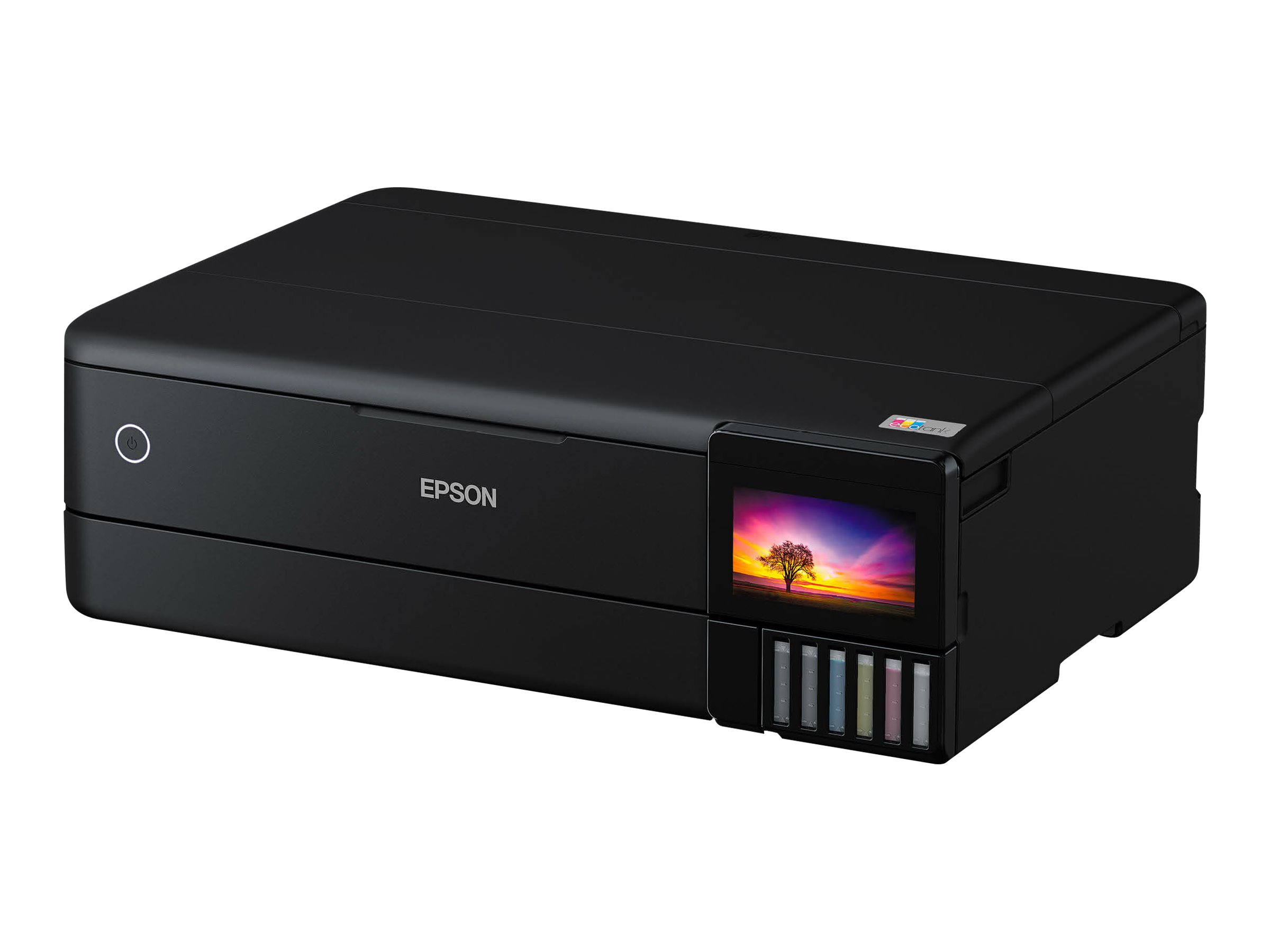 Epson - Multifunctional Printer - EcoTank L8180 - Inkjet - Colour - Inkjet Multifunctional Printer - A3+ - Wi-Fi - Black
