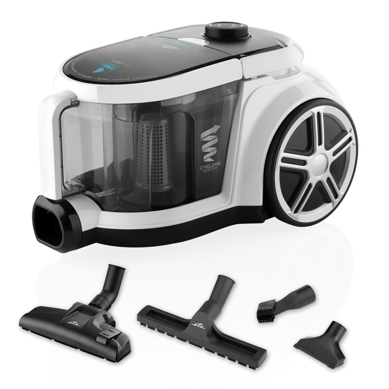 ETA - Stormy Home Vacuum cleaner - ETA051790000 - Bagless - Power 800 W - Dust capacity 2.2 L - White/Black