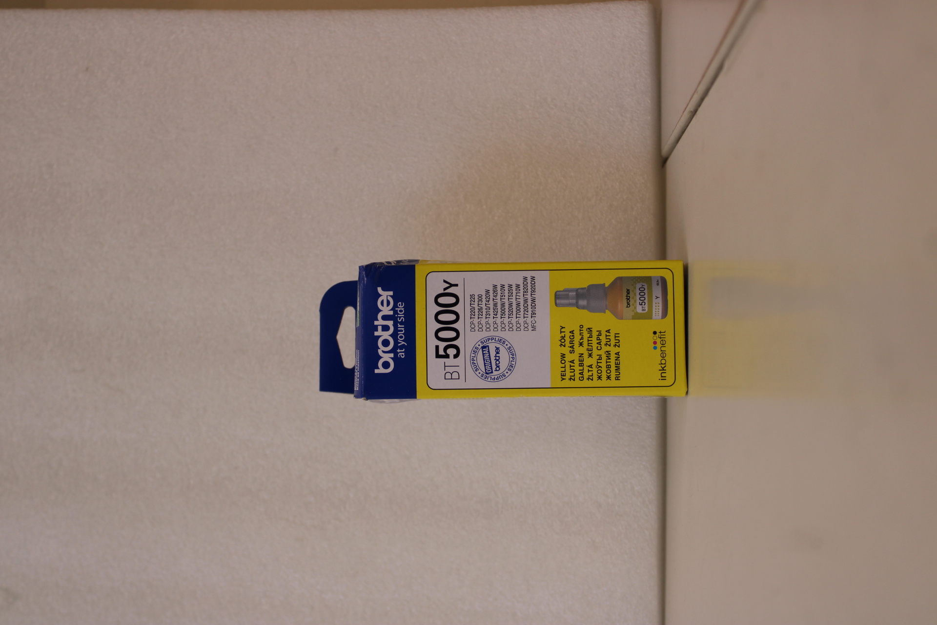 SALE OUT. Brother BT-5000Y Yellow ink bottle - SALE OUT. Brother BT5000Y - Ink Cartridge - Yellow - DAMAGED PACKAGING