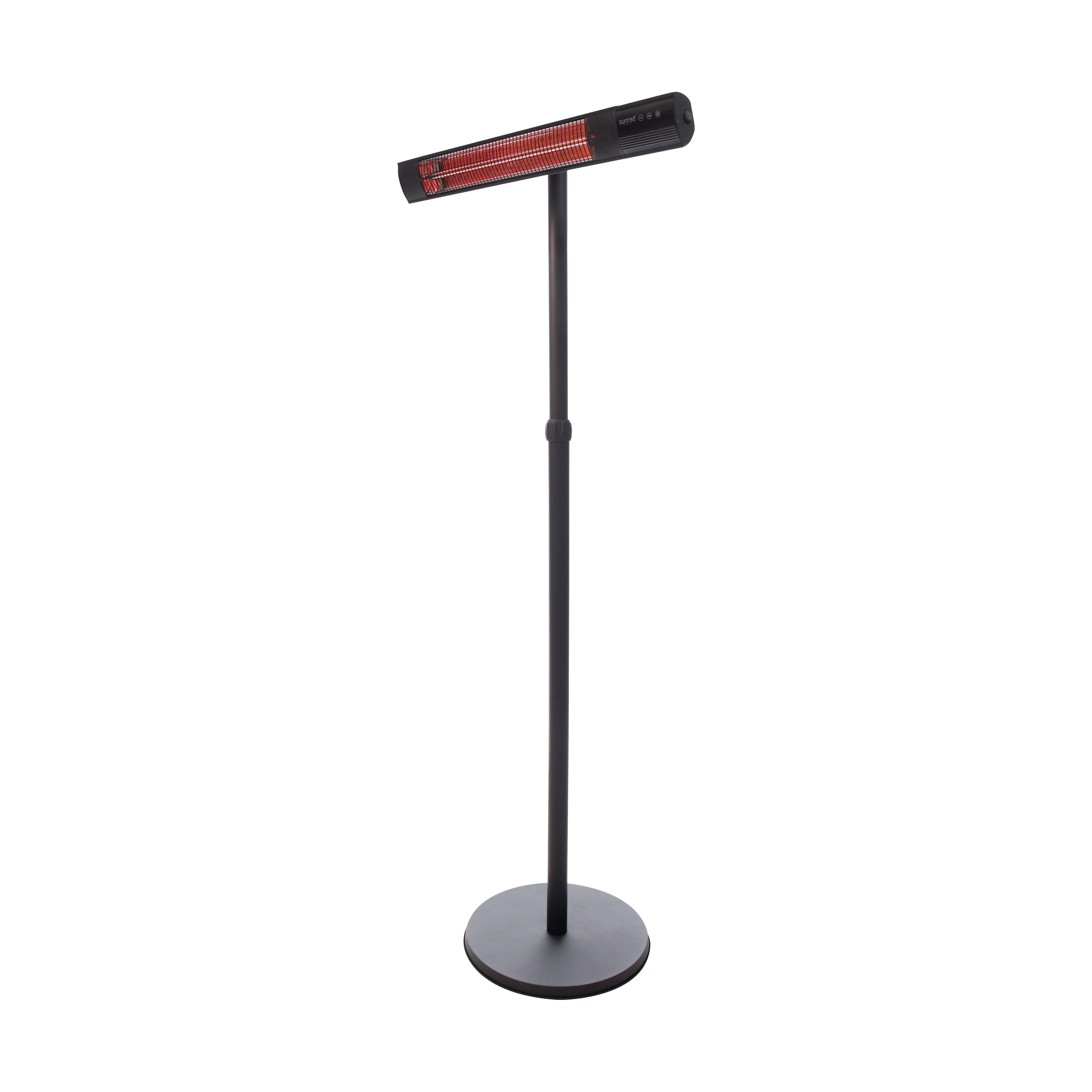 SUNRED - Heater - RD-DARK-25S, Dark Standing - Infrared - 2500 W - Black - IP55