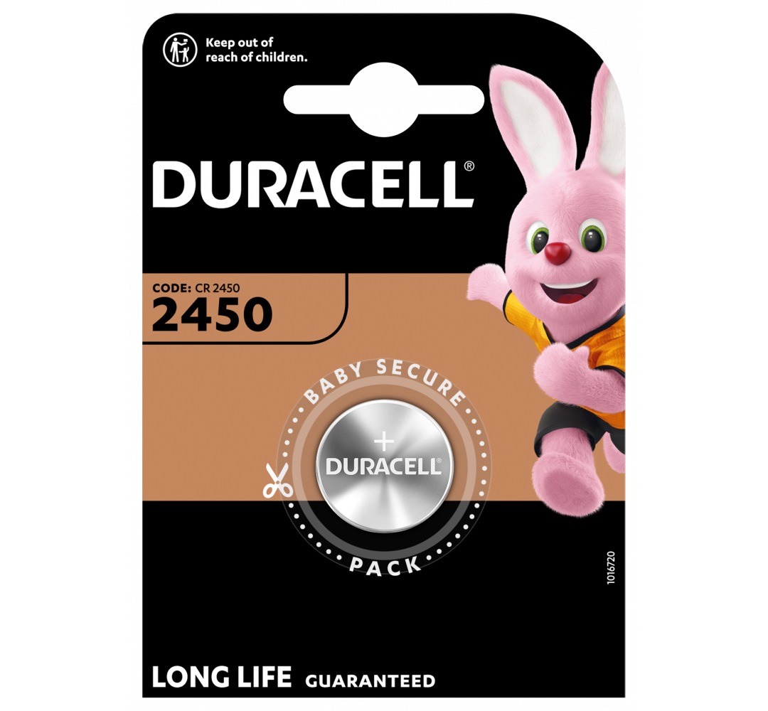 Duracell - Battery - DL2450 BL1 - CR2450 - Lithium - 1 pc(s)