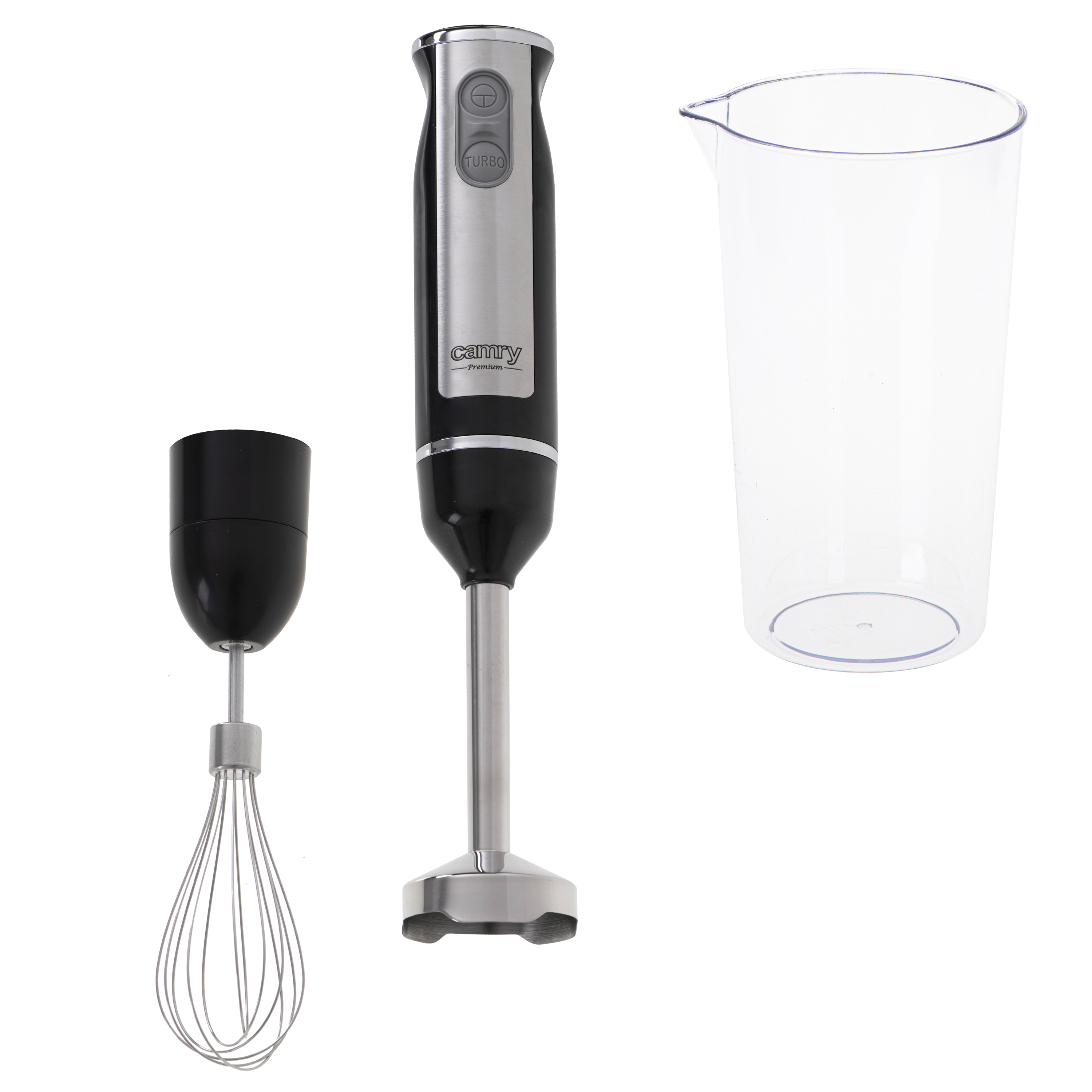 Camry - Hand Blender - CR 4621 - Hand Blender - 1000 W - Number of speeds 2 - Turbo mode - Black/Stainless Steel