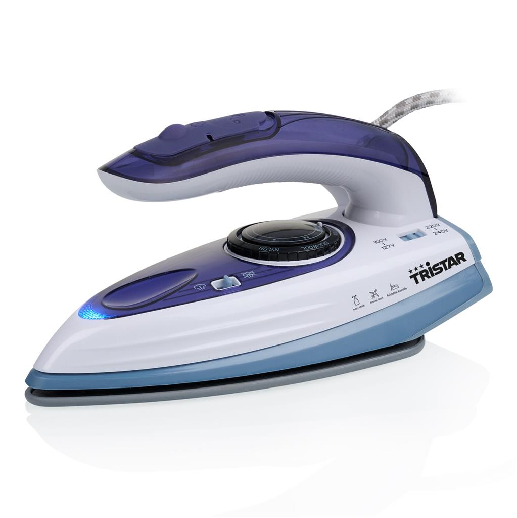 Tristar - Travel Steam Iron - ST-8152 - Steam Iron - 1000 W - Water tank capacity 60 ml - Continuous steam 15 g/min - Blue