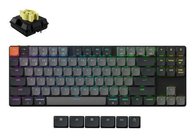 KEYBOARD WRL K1 RGB/BLACK K1X-B4 KEYCHRON