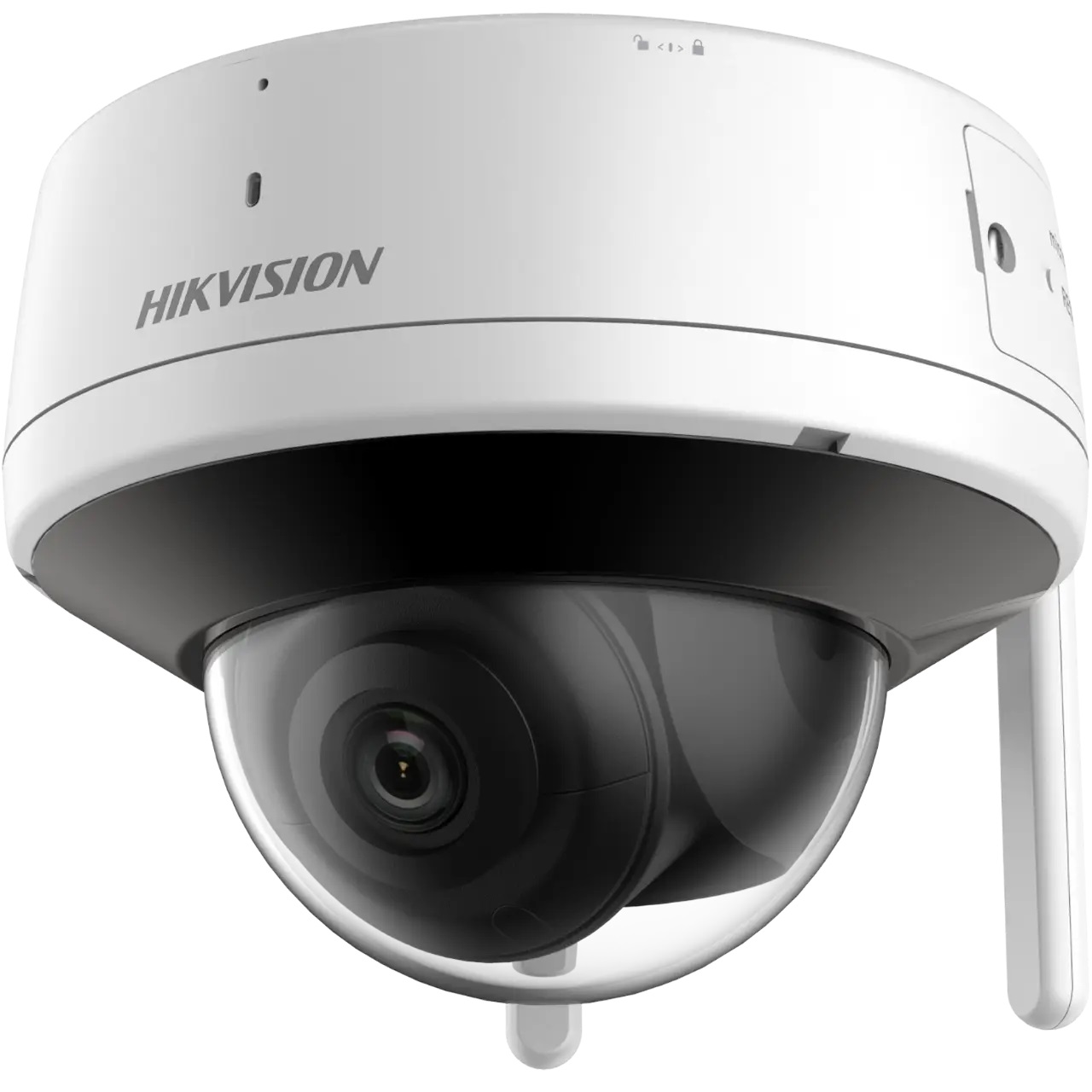 Hikvision - Camera - DS-2CV2141G2-IDW - Dome - 4 MP - 2.8mm - IP66 - H.265 - MicroSD/SDHC/SDXC card (256 GB)