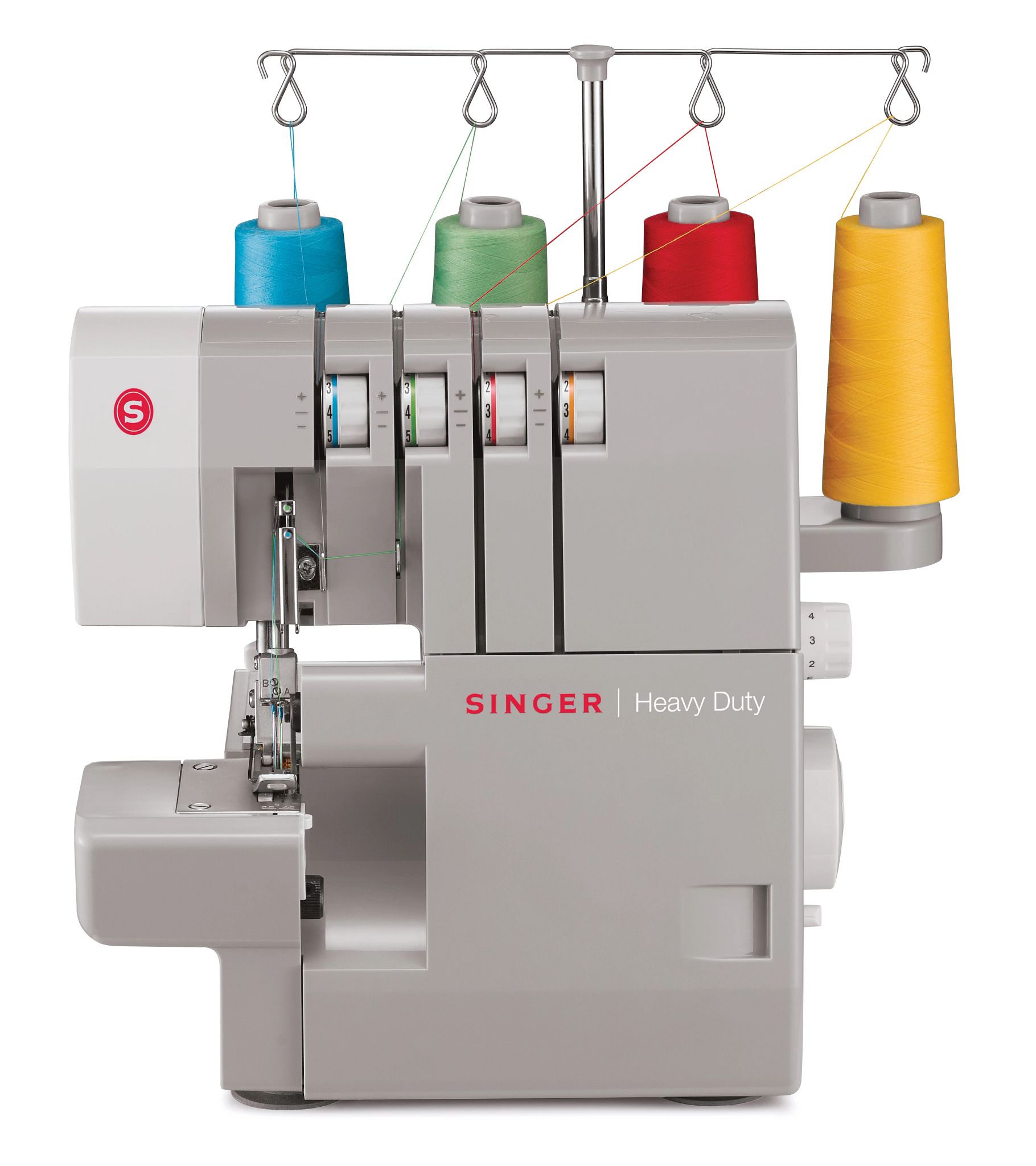 Singer - Sewing Machine - 14HD-854 Heavy Duty Serger - Number of stitches 8 - Grey