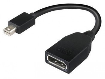 Lenovo - Mini-DisplayPort to DisplayPort Adapter - Mini-DisplayPort - DisplayPort