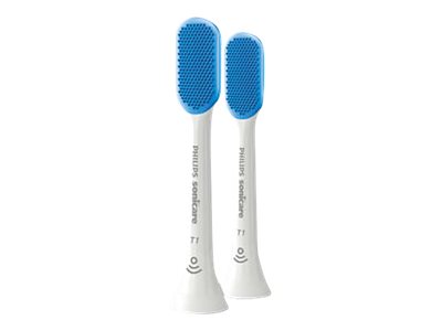Philips - Tongue Brush Heads - HX8072/01 Sonicare TongueCare+ - Heads - For adults - Number of brush heads included 2 - White