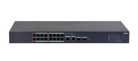 Switch|DAHUA|CS4218-16ET-240|Type L2|Desktop/pedestal|16x10Base-T / 100Base-TX|PoE ports 16|DH-CS4218-16ET-240