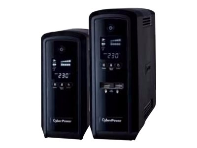 CyberPower - PFC Sinewave UPS Series - CP1350PFCLCD - 1350 VA - 880 W - 144 V - 88 V - NEMA 5-15P, 5 ft. cord