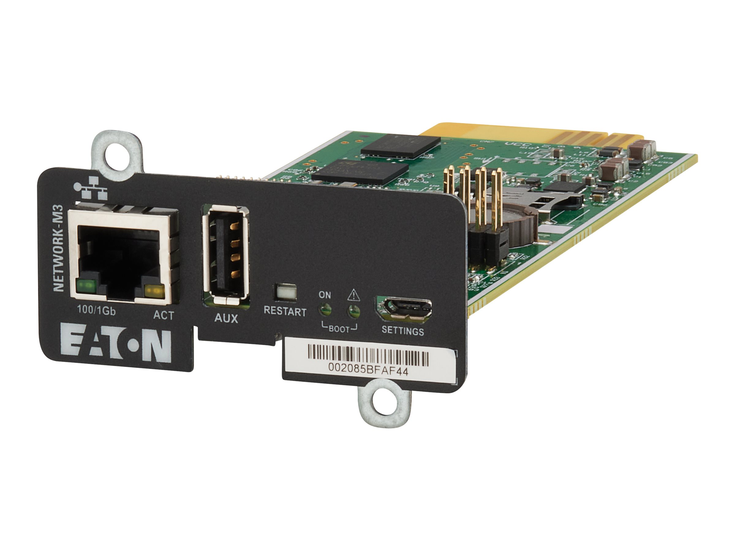 Eaton - Cybersecure Gigabit NETWORK-M3 Card for UPS and PDU - Network-M3