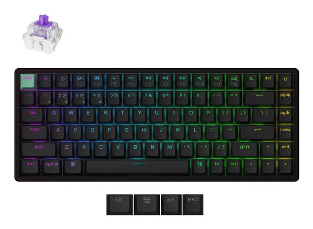 KEYBOARD WRL K2 HE/BLACK K2H-J1 KEYCHRON