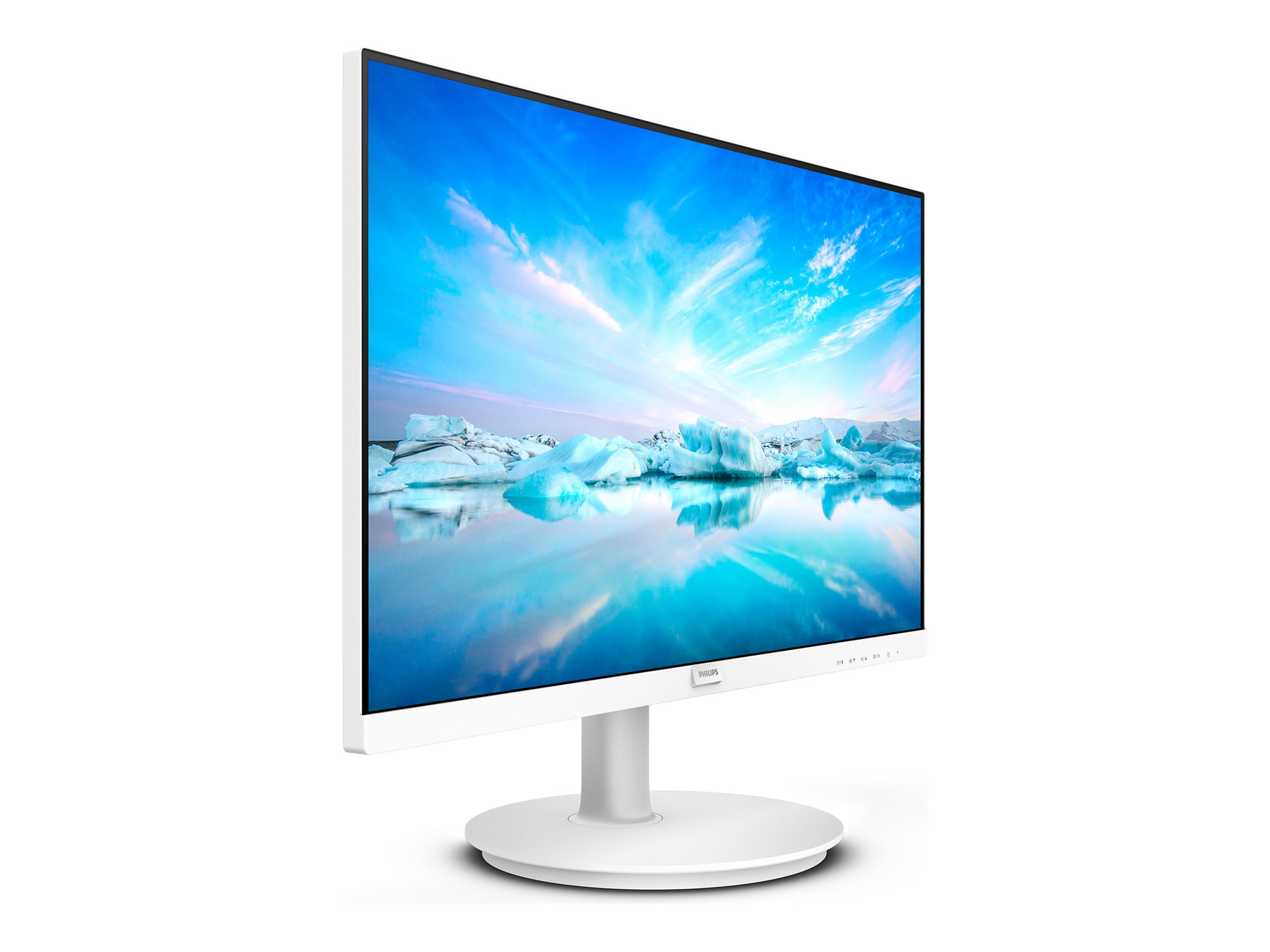 Philips - Monitor - 271V8AW/00 - 27 " - IPS - 16:9 - 75 Hz - 4 ms - 1920 x 1080 pixels - 250 cd/m² - White