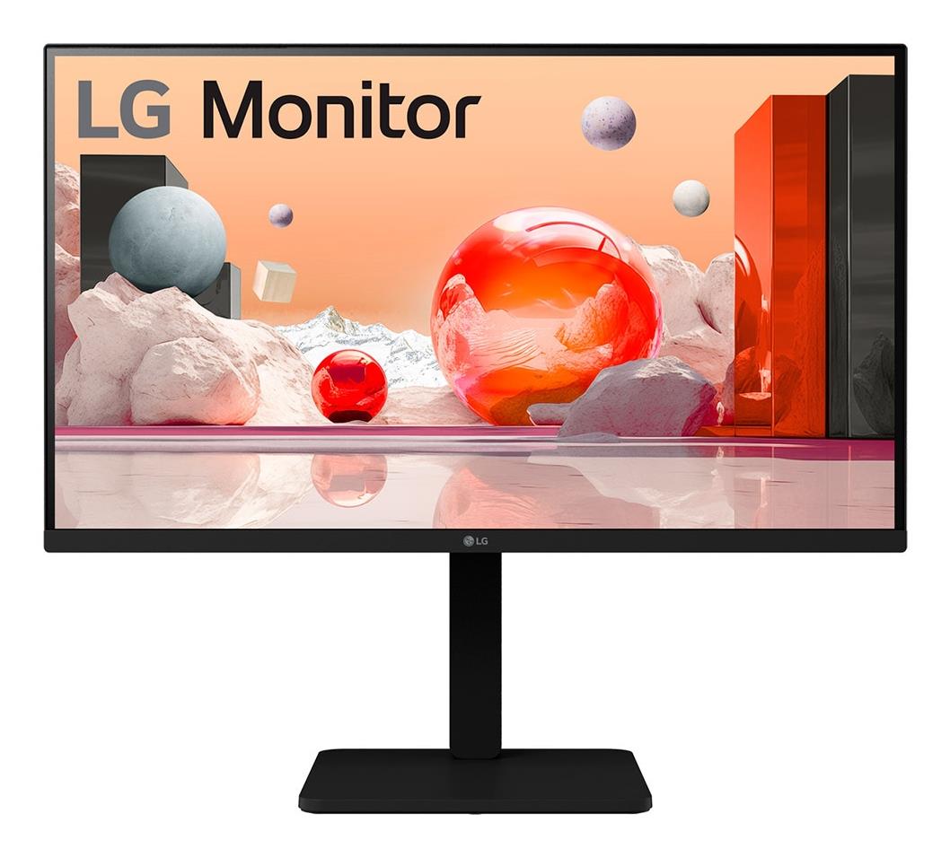 LCD Monitor|LG|27"|Panel IPS|1920x1080|16:9|100Hz|Matte|Speakers|Swivel|Pivot|Height adjustable|Tilt|Colour Black|27BA550-B