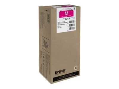 Epson WF-C869R Magenta XXL Ink WorkForce Pro T97430N - Epson C13T97430N - Epson T9743 - XXL size - magenta - original - ink cartridge - Ink cartridge - Magenta