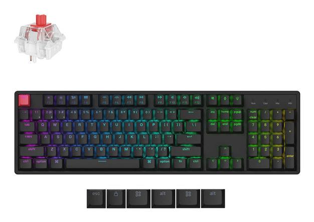 KEYBOARD WRL K10 RGB/BLACK K10X-J1 KEYCHRON