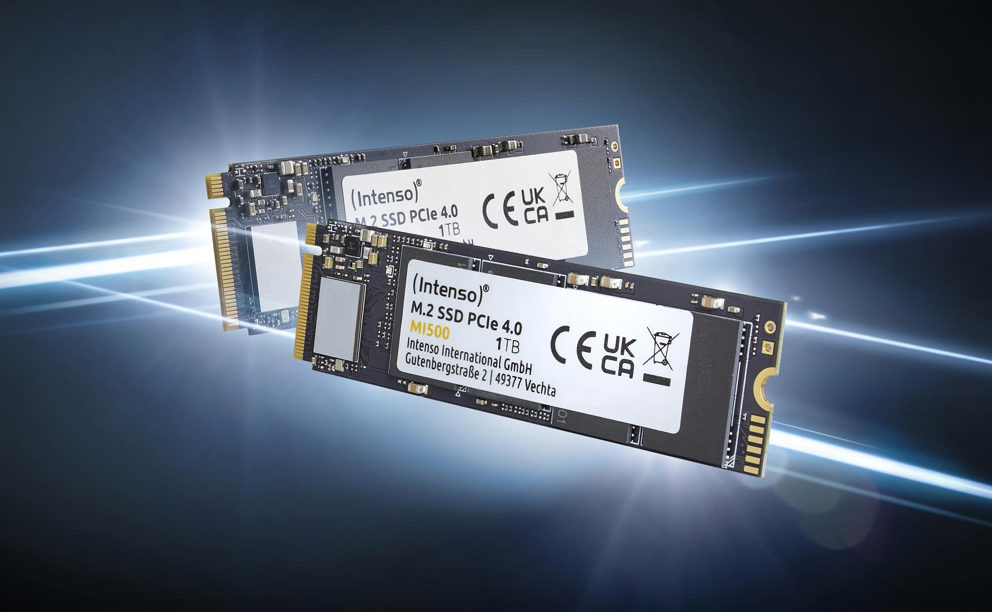 SSD|INTENSO|MI500|1TB|M.2|NVMe|3D NAND|Write speed 4500 MBytes/sec|Read speed 5300 MBytes/sec|4mm|TBW 600 TB|MTBF 1500000 hours|3836460