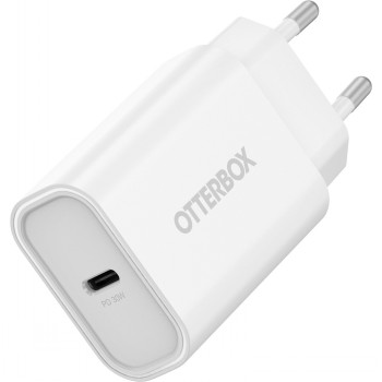 OTTERBOX STANDARD EU WALL CHARGER 30W - 1X USB-C 30W USB-PD WHITE