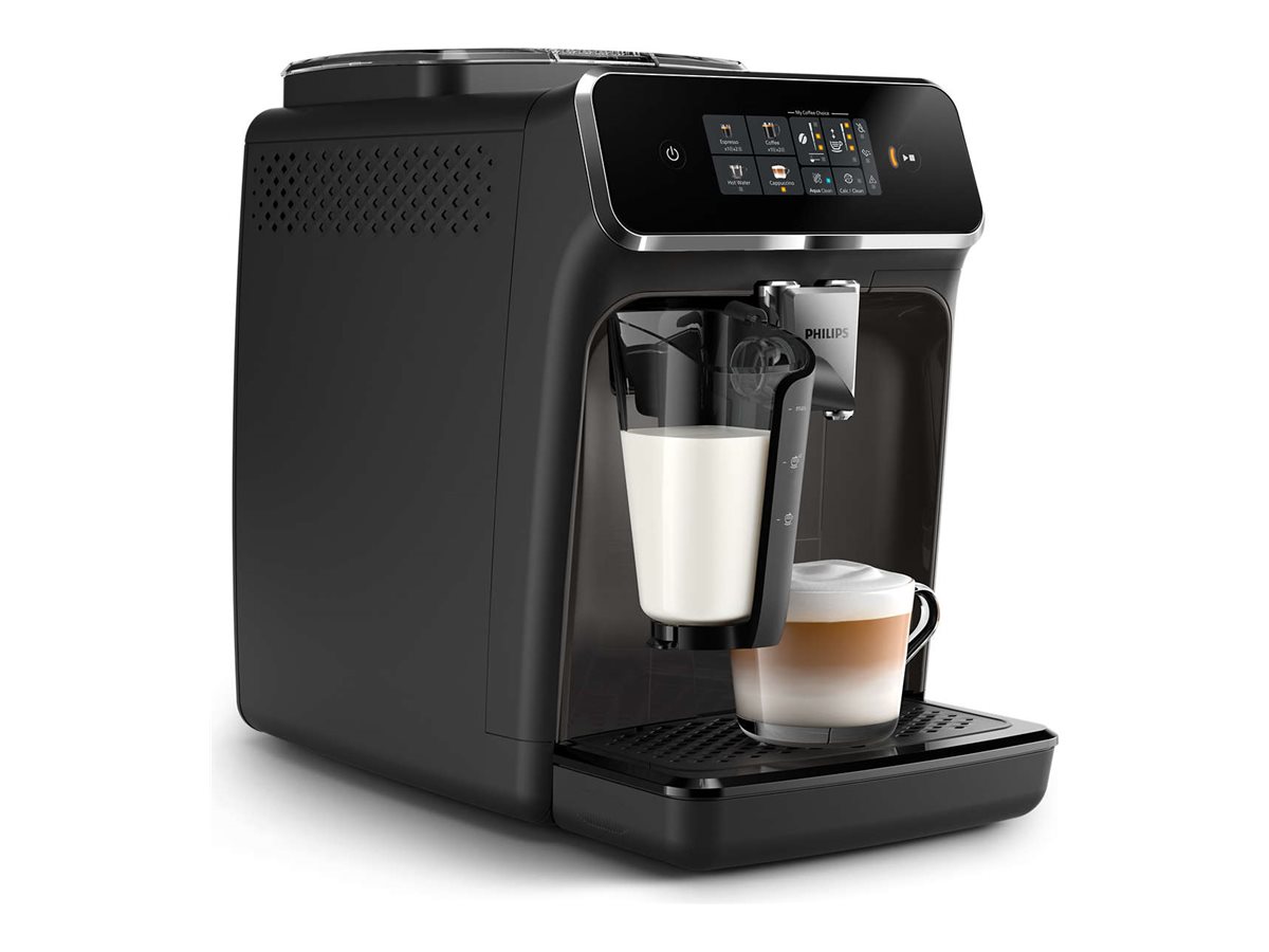 Philips - Espresso Coffee Maker - EP2334/10 - Pump pressure 15 bar - Built-in milk frother - Fully Automatic - 1500 W - Black