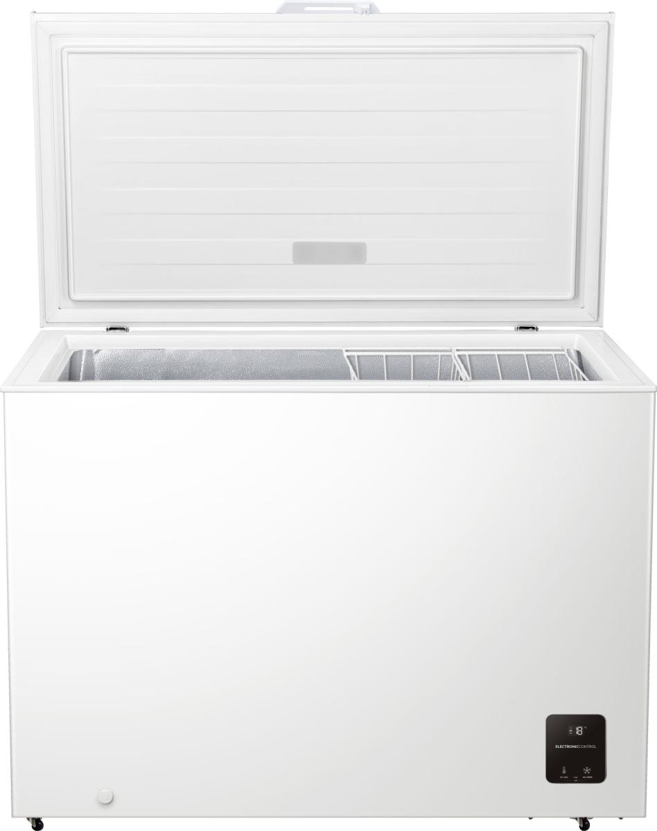 Gorenje Freezer - FH30EAW - Energy efficiency class E - Chest - Free standing - Height 84.7 cm - Total net capacity 297 L - Display - White