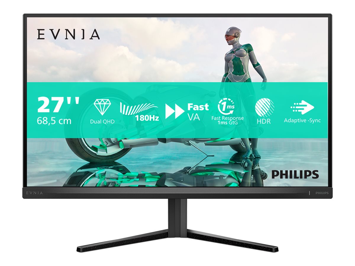 Philips - 27M2N3500NL/00 - 27 " - VA - 16:9 - 144 Hz - 1 ms - 2560 x 1440 pixels - 300 cd/m² - HDMI ports quantity 2 - Warranty 24 month(s)