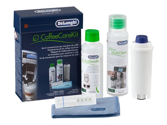 Delonghi - DLSC306 Maintenance Care Kit for Bean to Cup & Espresso Coffee Machines, includes five cleaning accessories