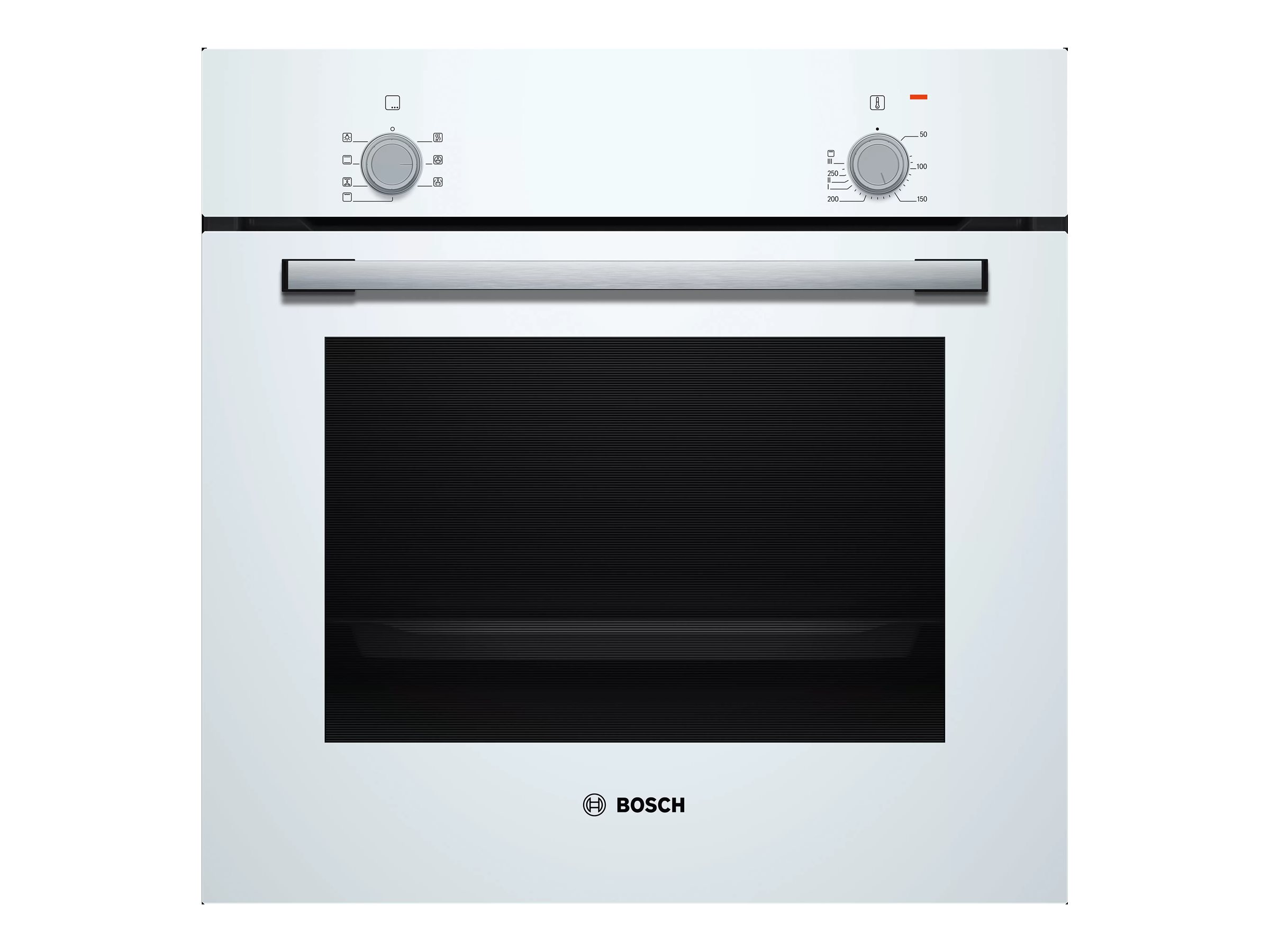 Bosch Oven - HBF010BV1S - 66 L - Electric - Manual - Control knob - Height 59.5 cm - Width 59.4 cm - White