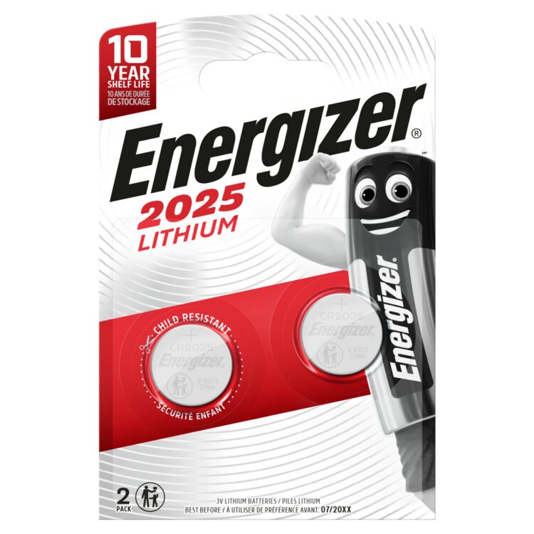 Energizer CR2025 BL2 - Lithium - 2 pc(s)