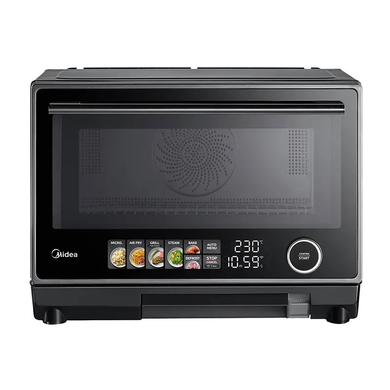 Midea Microwave oven - MSO25H - Free standing - 1000 W - Convection - 25 L - Grill - Black