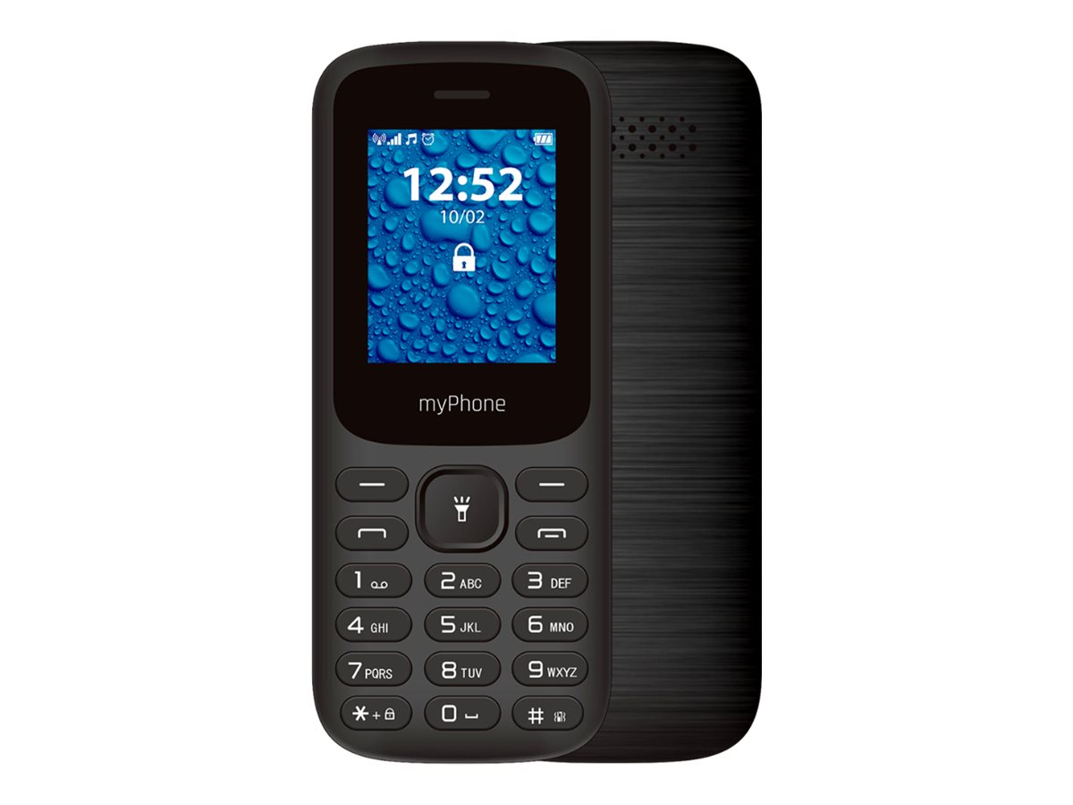 myPhone 2220 (Black) Dual SIM 1.77" TFT 128x160/32MB/microSD/2G - myPhone