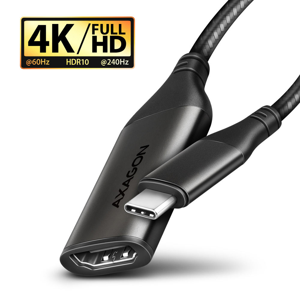 AXAGON - Active converter - USB-C to HDMI - 0.25 m