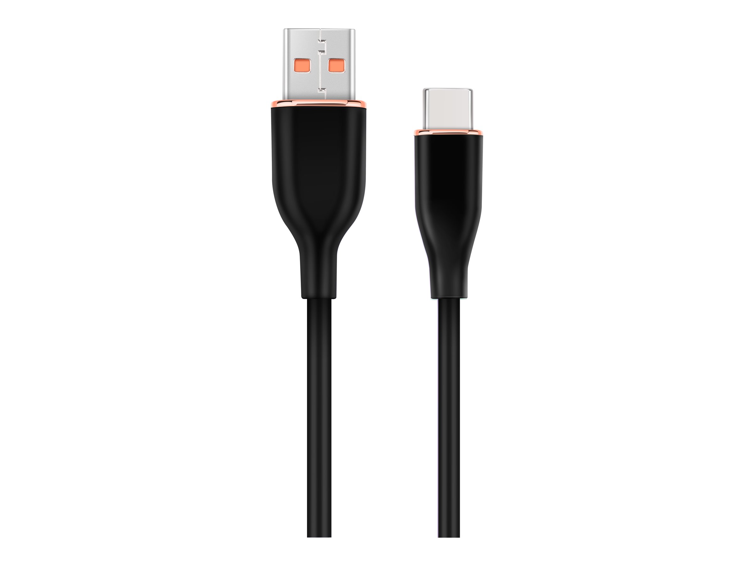 Cablexpert - Premium silicon Type-C USB charging and data cable, 1.5 m - CC-USB2S-AMCM-1.5M-BK