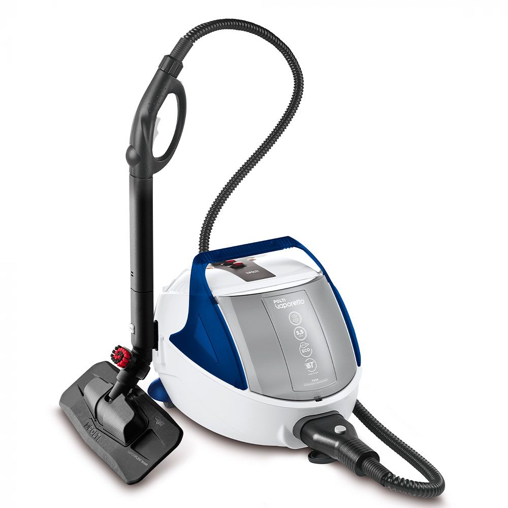Polti - Steam cleaner - PTEU0313 Vaporetto Pro 100 Eco Power - Power 1900 W - Steam pressure 5.5 bar - Water tank capacity 2 L - White/Blue