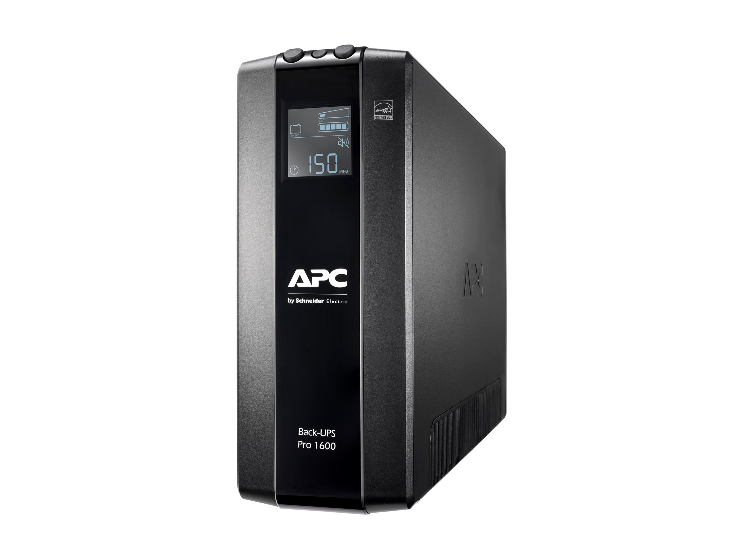APC Back UPS Pro BR 1600VA, 8 Outlets, AVR, LCD Interface - Schneider Electric