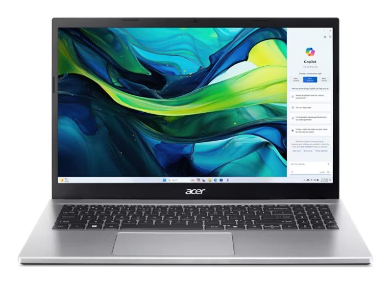 Notebook|ACER|Aspire|Go 15|CPU AMD RyzenT 5|5625U|2.3 GHz|15.6 "|1920 x 1080 pixels|RAM 16 GB|DDR4-SDRAM|SSD 512 GB|Discrete graphics Not available|On-board graphics Yes|Keyboard language Russian/English|OS installed Windows 11 Home|Colour Silver|Weight 1