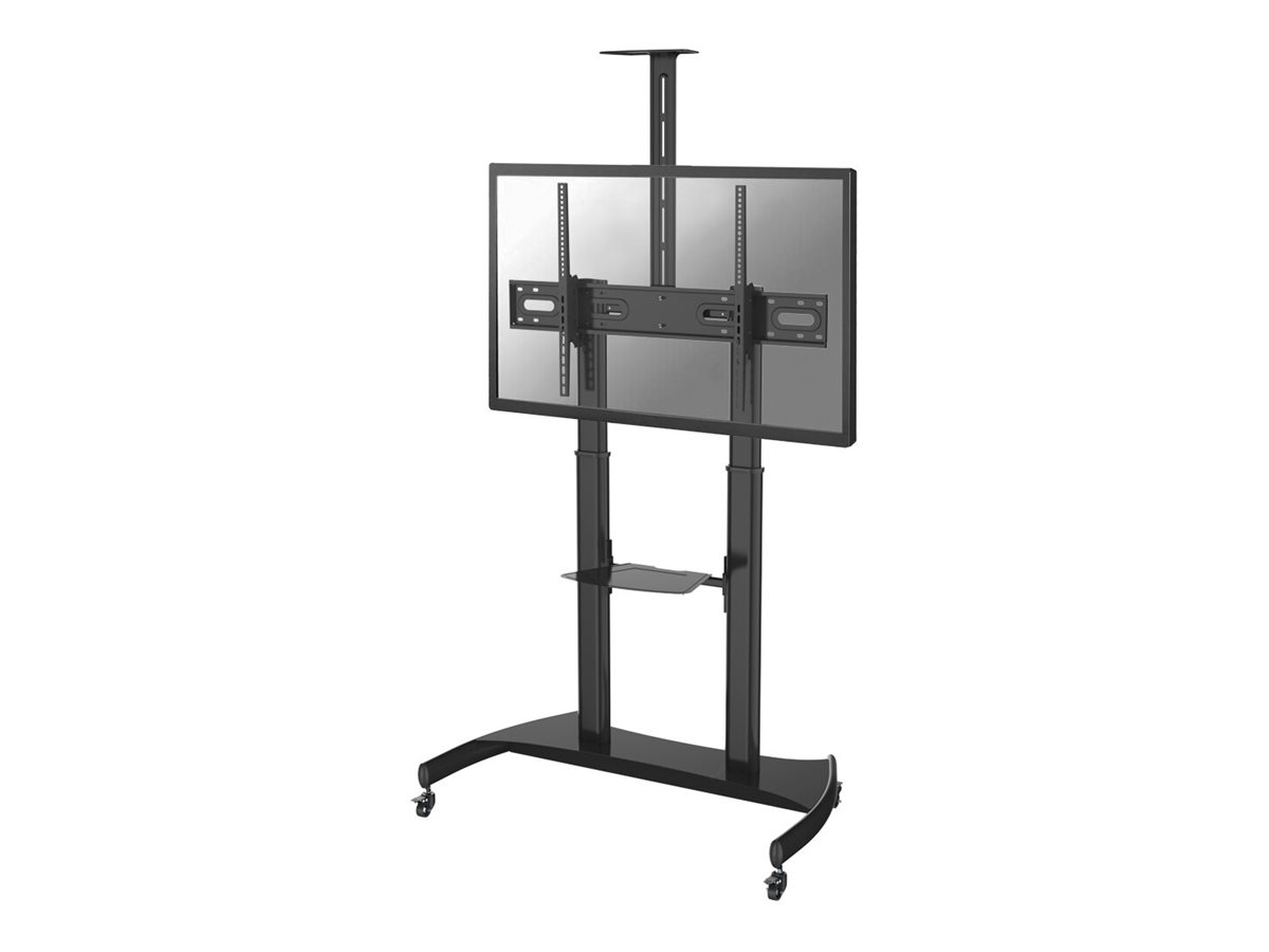 Neomounts Floor stand - PLASMA-M1950E TV trolley - Adjustable Height, Tilt - 60-100 " - Maximum weight (capacity) 100 kg - Black