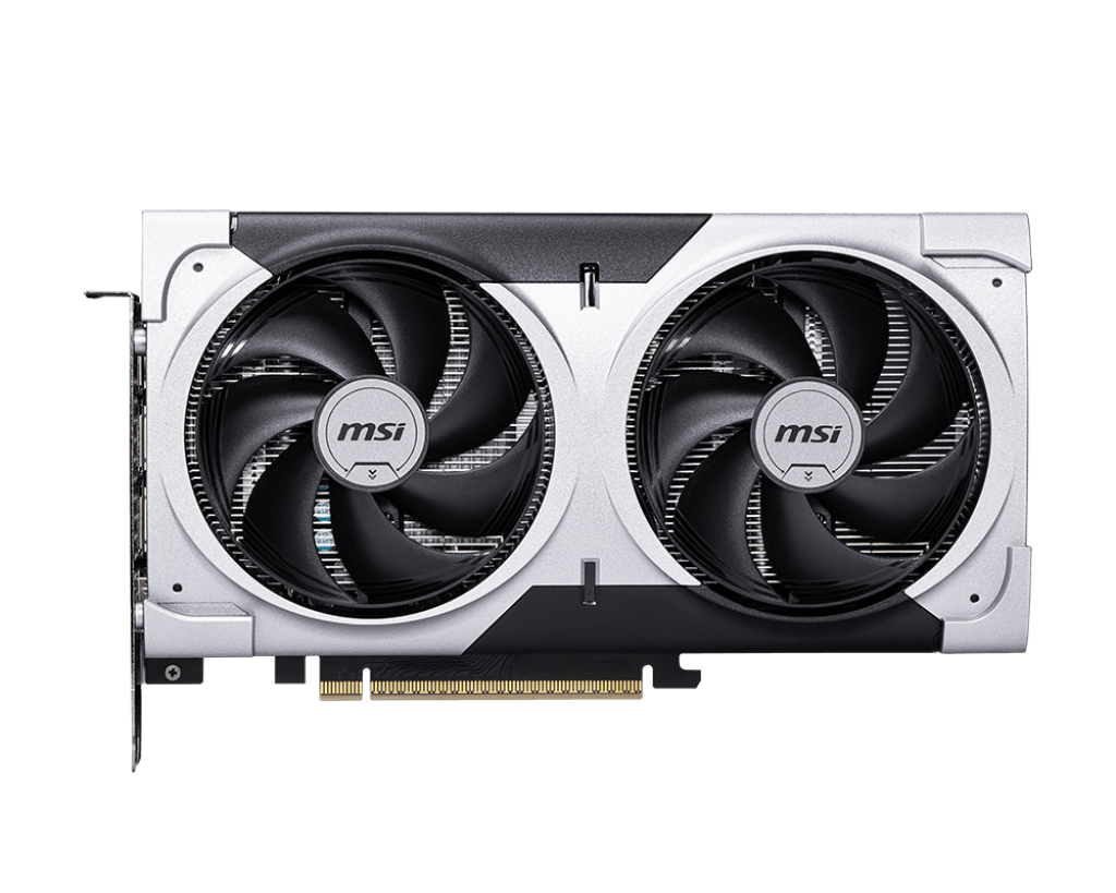 MSI GeForce RTX 5060 Ti 8G VENTUS 2X OC PLUS - NVIDIA - 8 GB - GeForce RTX 5060 Ti - GDDR7 - HDMI ports quantity 1 - PCI Express Gen 5 x16 (uses x8)