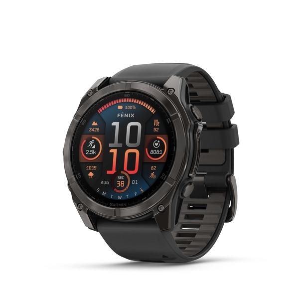 SMARTWATCH FENIX 8 SAPPHIRE/BLACK/GRAY 010-02905-21 GARMIN