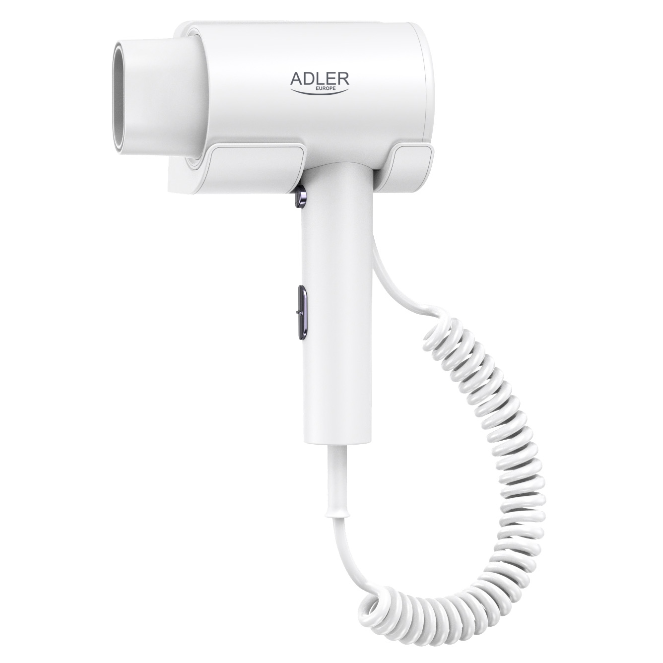 Adler Wall-Mount Hair Dryer - AD 2285 - 2000 W - Number of temperature settings 3 - White