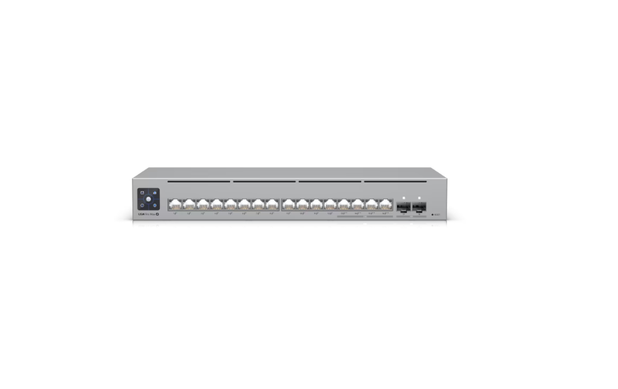 Ubiquiti 16-port Switch - USW-Pro-Max-16-PoE - Managed L3 - Desktop/Wall-mountable - Power supply type AC/DC, external, 210W
